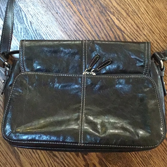 Genuine Leather Shoulder Bag - Picture 6 of 9